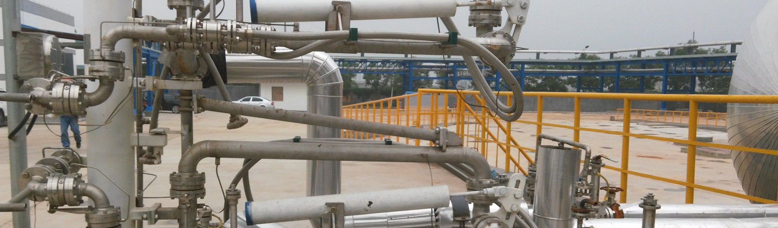 Cryogenic LNG Skid-mounted Land Loading & Measuring System & loading arm for cryogenic service